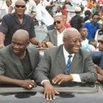 Weah and Winston Tubman